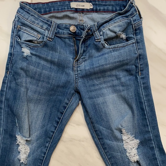 Women’s Factory distressed skinny jeans - Picture 2 of 7